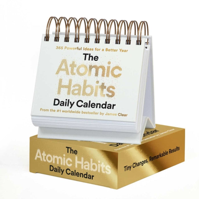 Atomic Habits Daily Calendar By Clear, James