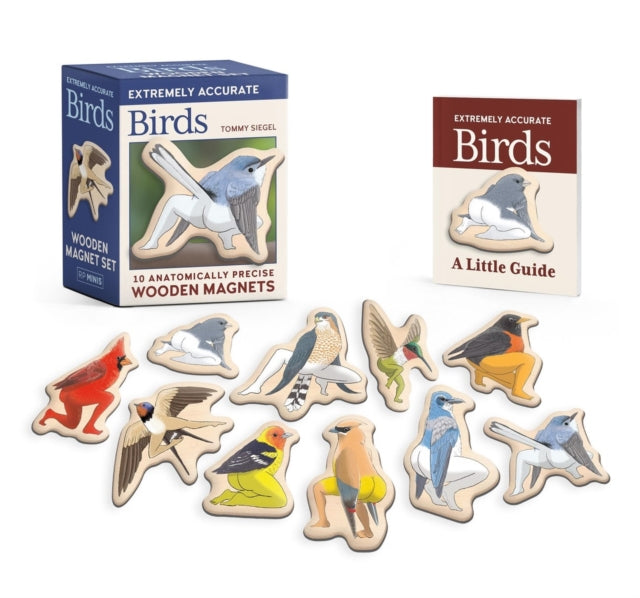 Extremely Accurate Birds Wooden Magnet S