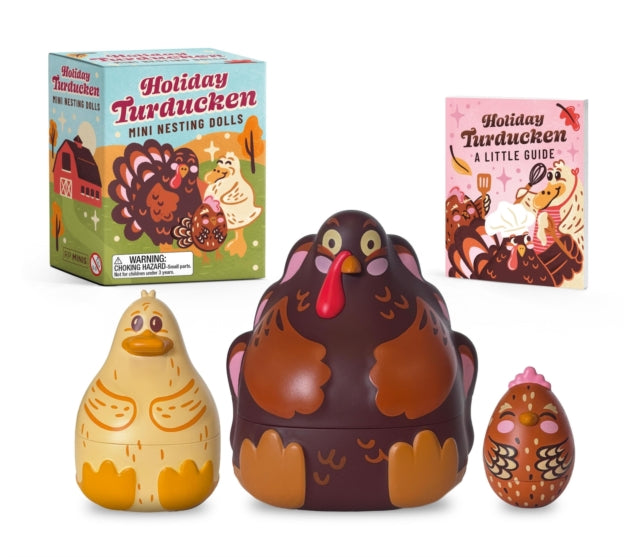 Holiday Turducken Mini Nesting Dolls By Moore, Jessie Oleson