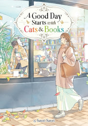 Good Day Starts With Cats & Books Light
