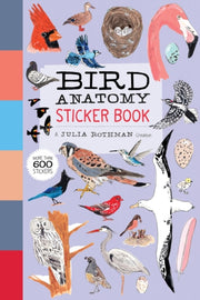 Bird Anatomy Sticker Book By Rothman, Julia