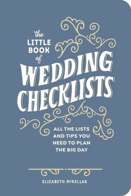 Little Book Of Wedding Checklists Deluxe By Mckellar, Elizabeth