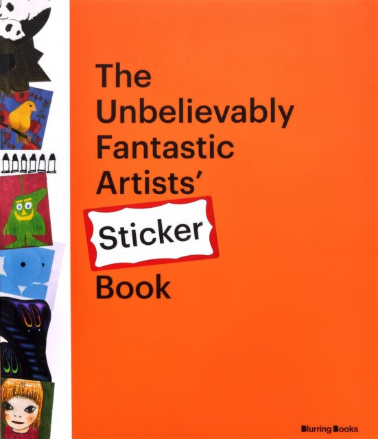 Unbelievably Fantastic Artists Stickers By Burkeman, Db