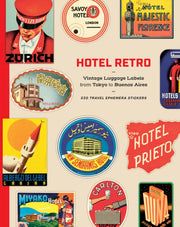 Hotel Retro Vintage Luggage Labels From