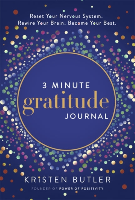 3 Minute Gratitude Journal By Butler, Kristen